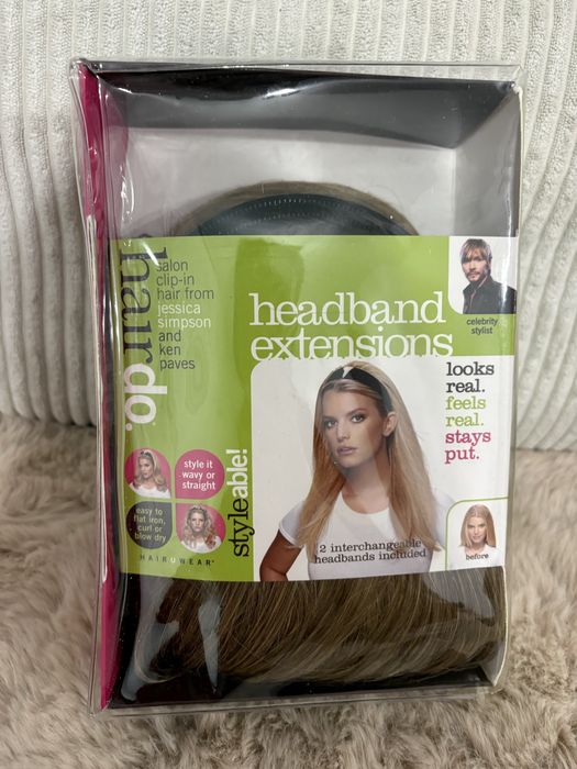 Peruka na opasce włosy