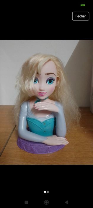 Busto boneca para pentear