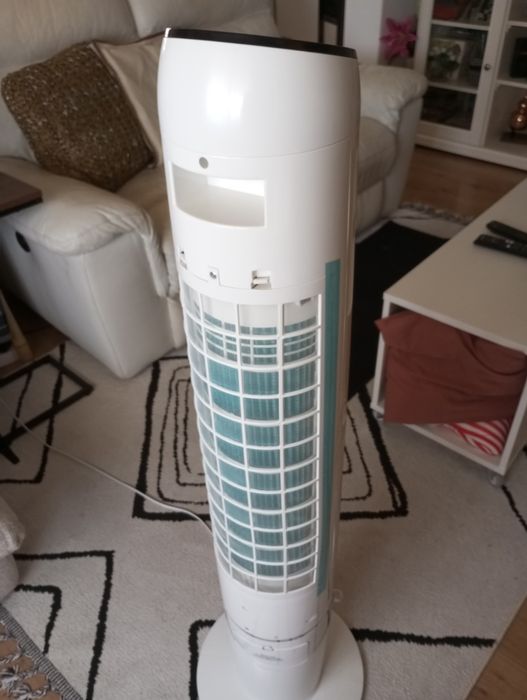 Coluna de ar refrigeração automática