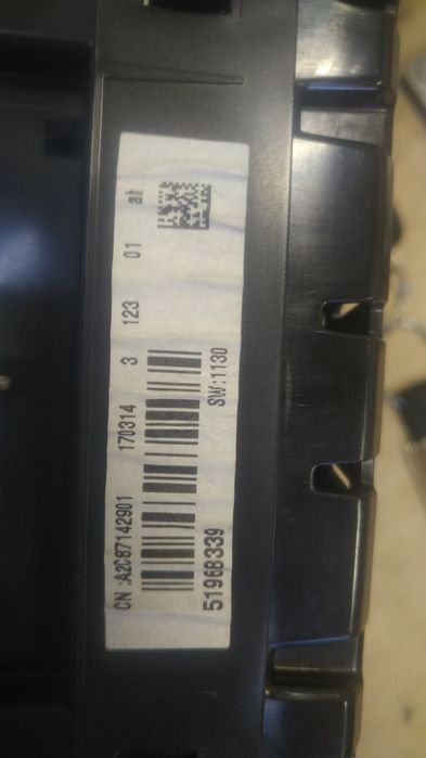 ) Lancia Ypsilon zestaw startowy stacyjka kluczyk komputer licznik 1.2