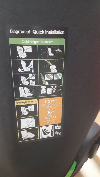 FableKids Nala нове універсальне дитяче автокрісло