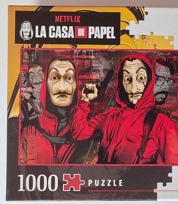 Puzzle La Casa de Papel 1000 elementów High Quality