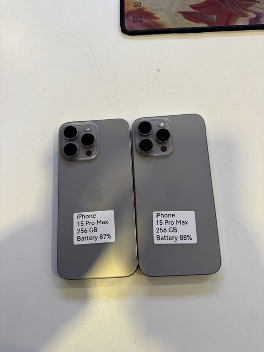 iPhone 15 Pro Max 256 GB физ сис