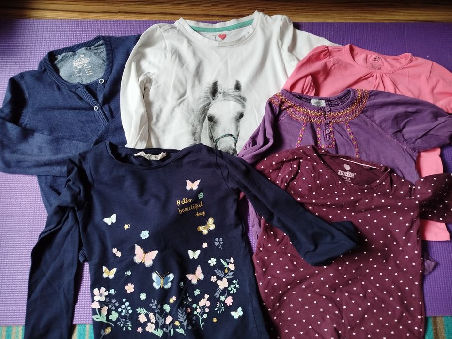 Paka ubrań dla dziewczynki, 110/116