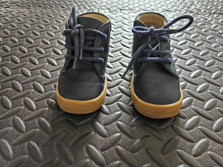 Botas em pele para bebé, tamanho 21, Primigi