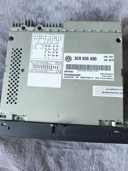Radio nawigacja RNS510  3C8 035 680 VW TIGUAN