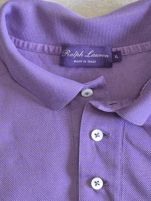 Ralph lauren purple label поло