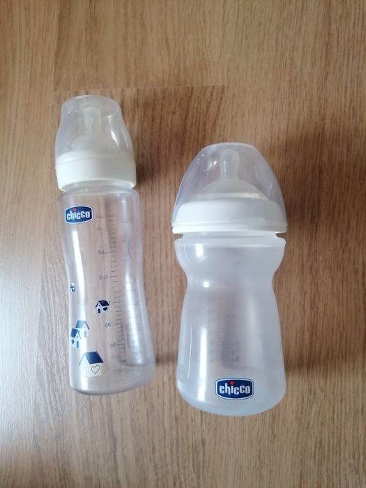 Esterilizador chicco + 2 biberons