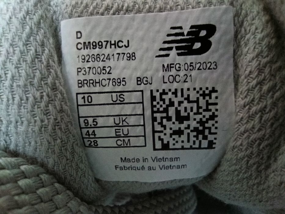 Tenis New Balance 997 HCJ NOVOS