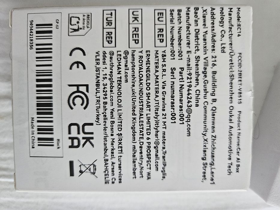Adapter multimedialny Carplay do auta