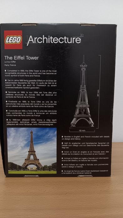 Torre Eiffel - The Eiffel Tower - Lego Architecture427634971924254721