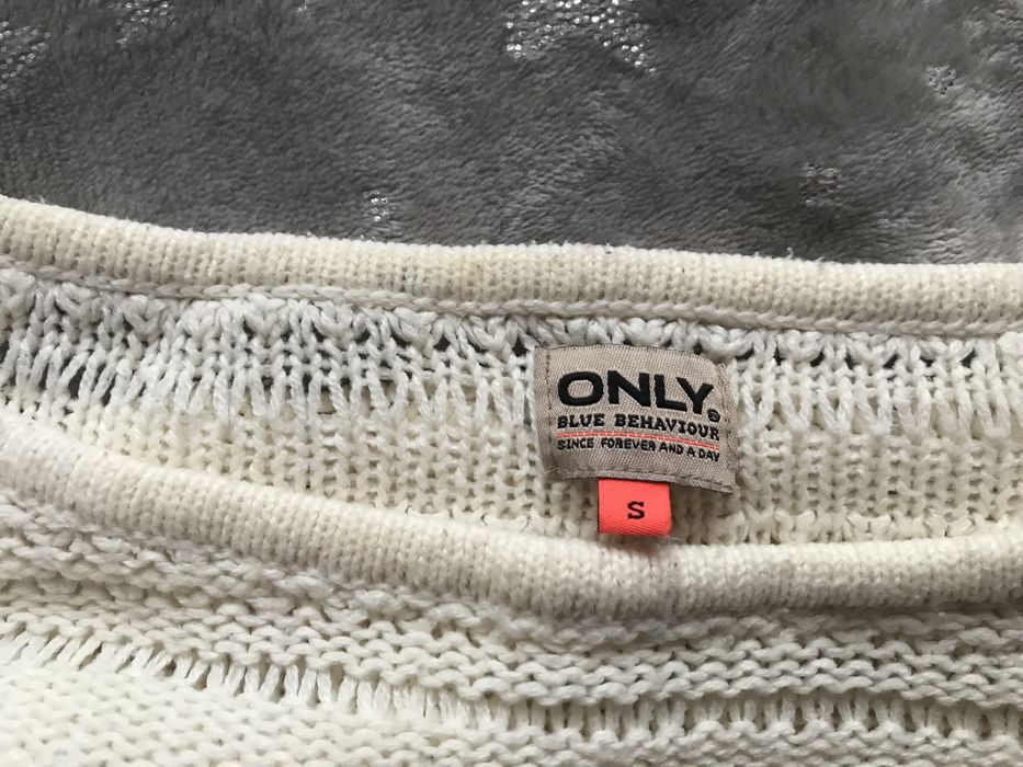 Only ciepły sweter kardigan bluzka kremowy rozm. 40 L #3