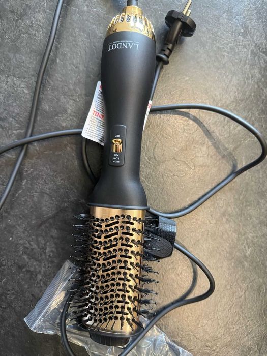 Szczotka modelująca LANDOT złoto-czarna 1000W