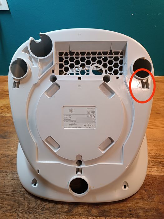 TM5 obudowa dolna termomiks uszkodzona