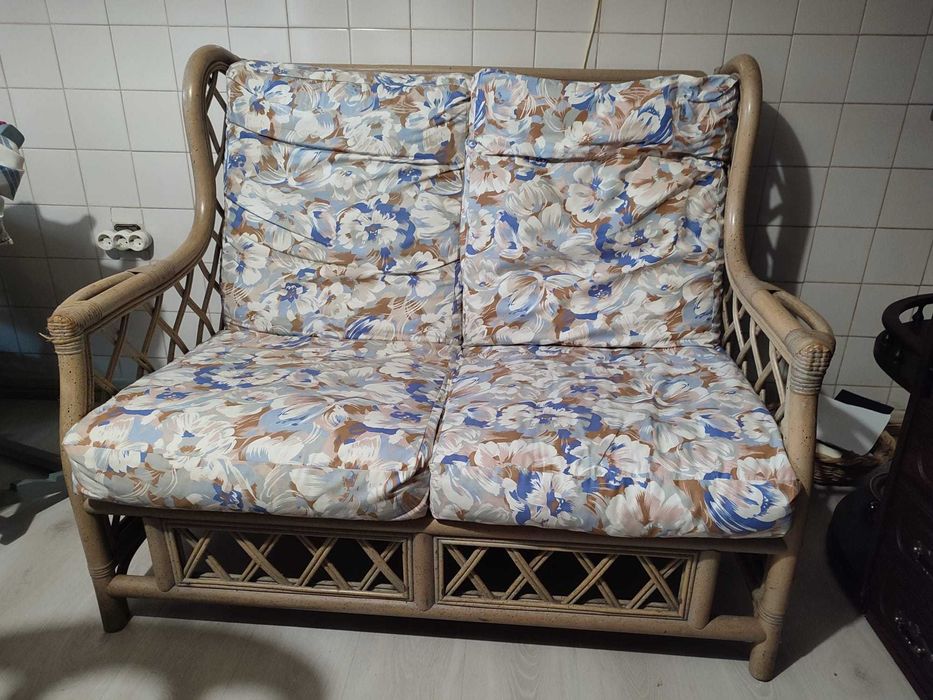 Conjuntos de sofás em verga