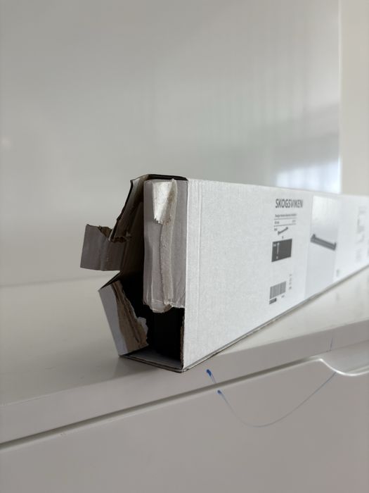 Toalheiro duplo preto Skogsviken