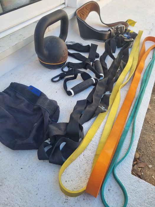 Equipamento de treino em casa