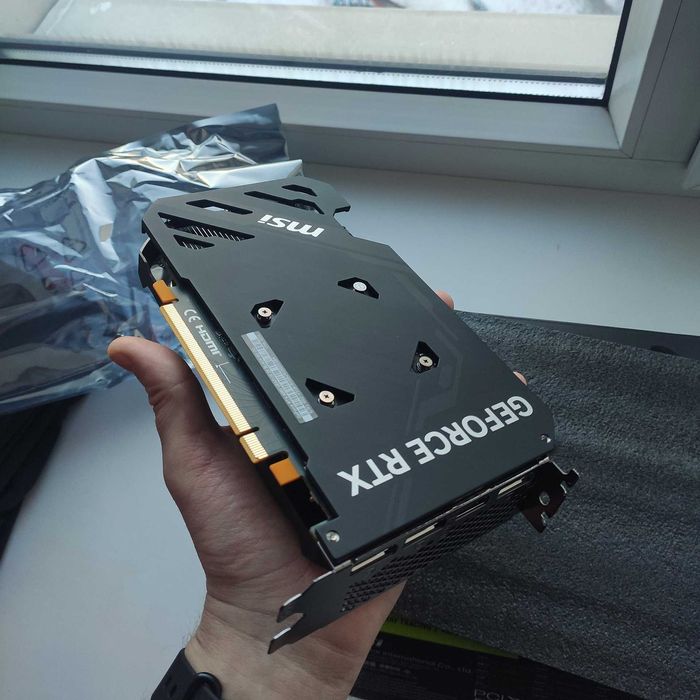 MSI PCI-Ex GeForce RTX 4060 Ventus 2X Black 8G OC 8GB GDDR6 (128bit)