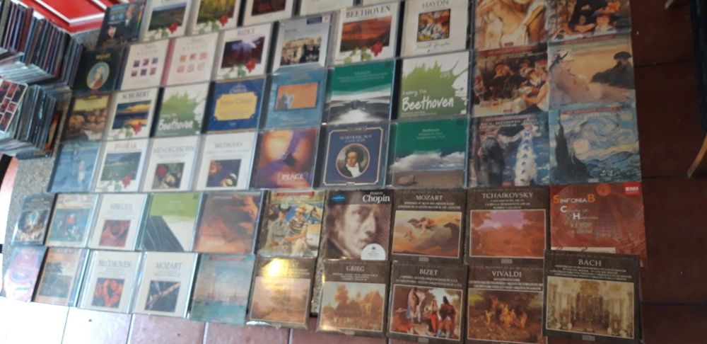 Conjunto de 55 Cd's de Música Clássica
