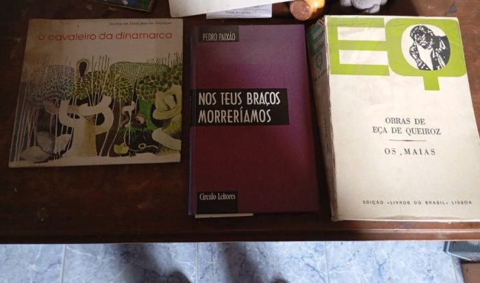 Livros  antigosem bom estado de conservação