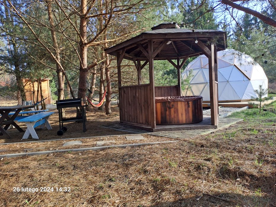 Kopuły glampingowe 12 os blisko Warszawy Suntago panieński kawalerski