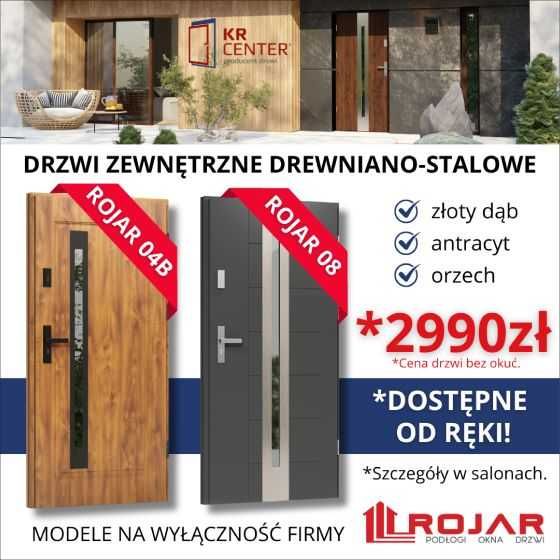 Drzwi wejściowe Disting -Rojar04 lub 08-nowe -super cena !