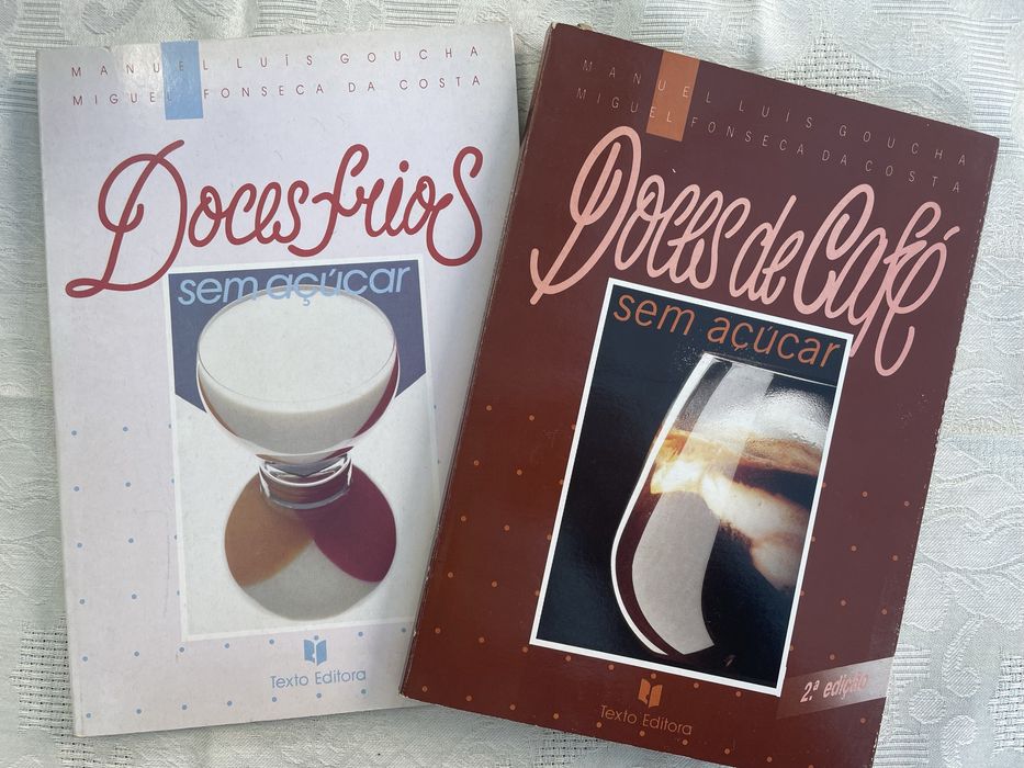 Doces de café e doces frios sem açúcar