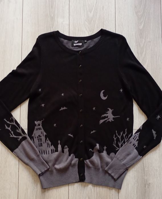 Banned, kardigan Halloween S/M