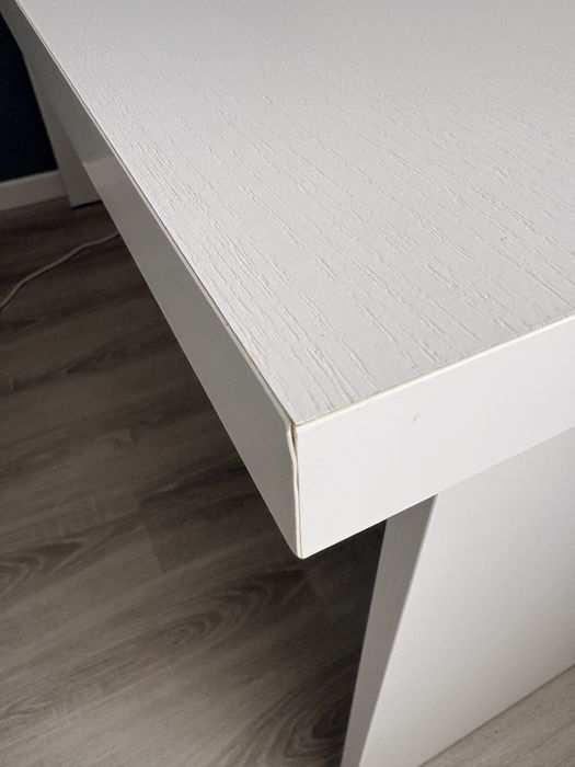biurko ikea białe