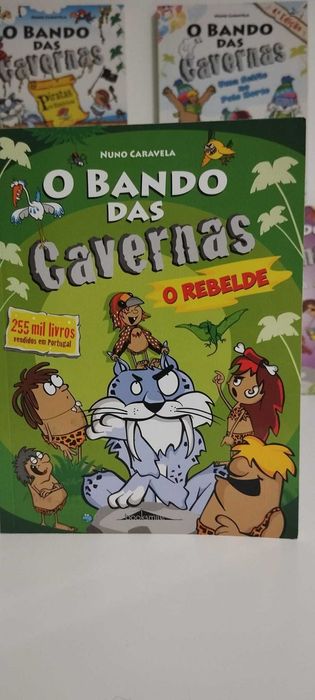 O Bando Das Cavernas - vários títulos - COMO NOVOS!!!