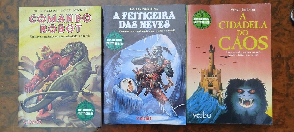 Aventuras Fantásticas Verbo – Comando Robot, Feiticeira das Neves e Cidadela do Caos