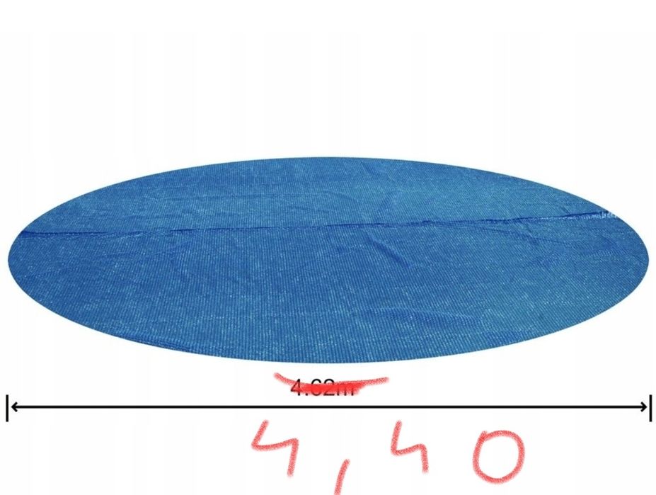 Folia solarna pokrywa basenu fi 440 cm 4,4m