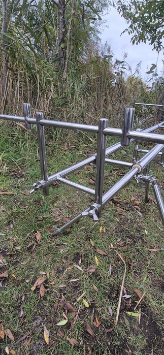 Tripod stojak wędkarski ze stali nierdzewnej