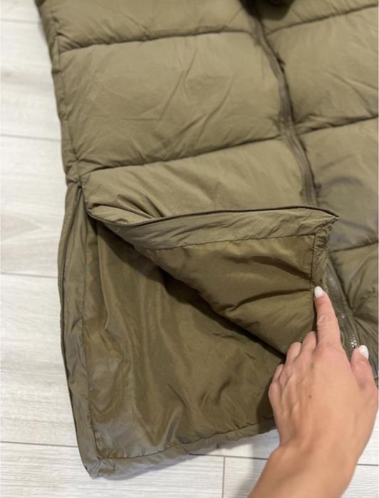 Пуховик пальто zara зима хс с м л