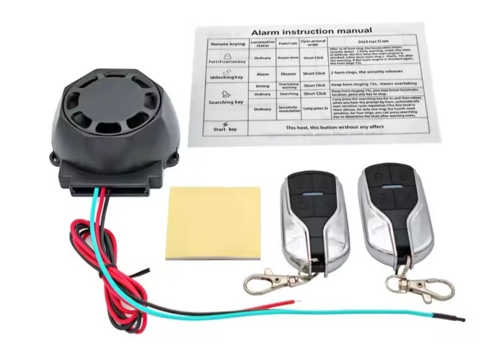 Alarme com sensor de Choque