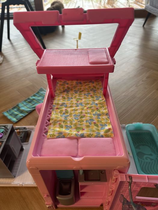 Kamper Barbie dla dziewczynki