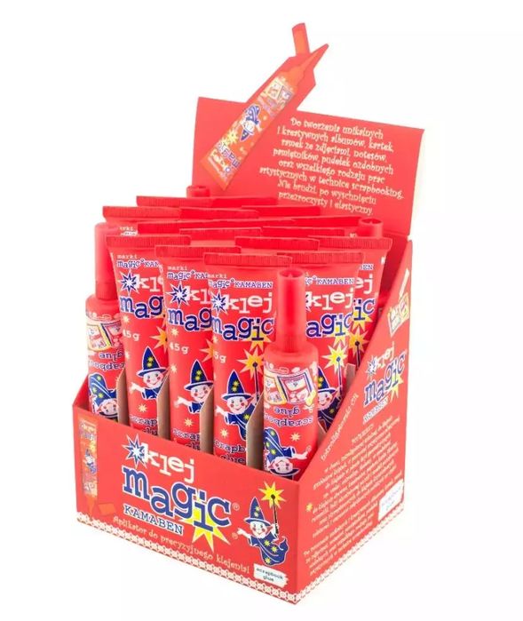 Klej Magic Scrapbook tuba z aplikatorem 45g (20szt. Kamaben. Nowy Produkt