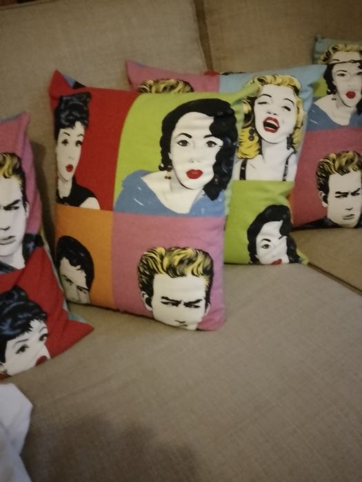 Almofadas em algodão