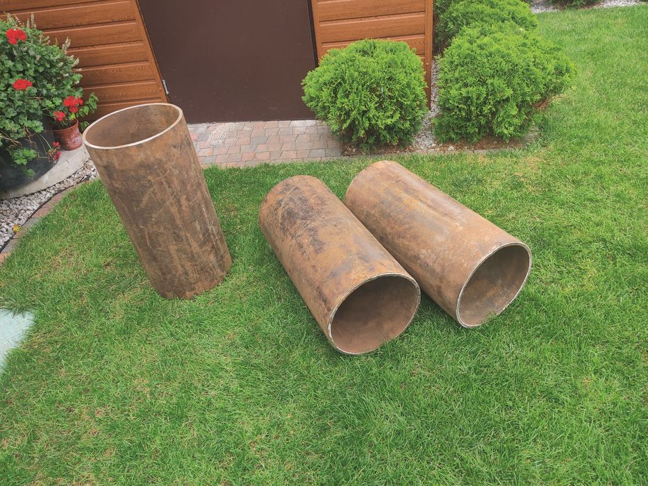 Rura na walec ogrodowy