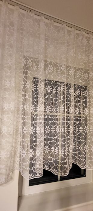 Firanki koronkowe-różne.