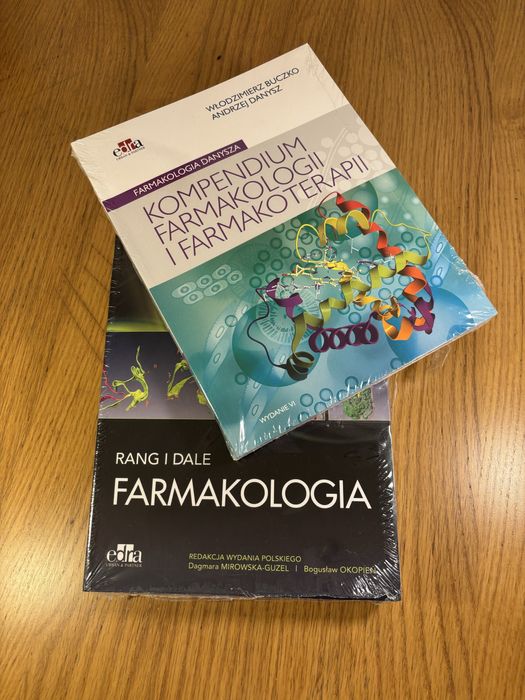 Zestaw farmakologia: Rang & Dale + Danysz – NOWE – Warszawa