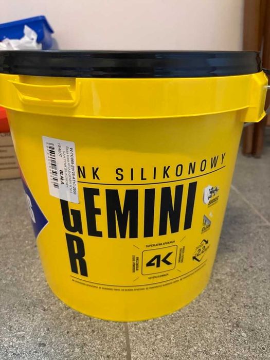 Tynk Silikonowy Gemini R - Kolor Biały