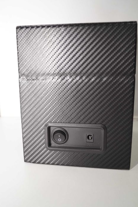 1545 Automatyczny rotomat ekspozytor na 2 zegarki czarny