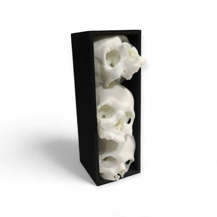 Book Nook Czaszki Zakładka do Książek Regał Gotyk Druk 3D