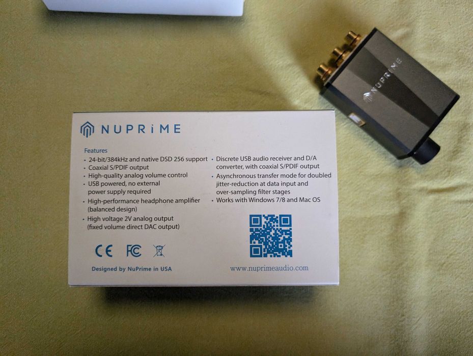 dac nuprime alta qualidade