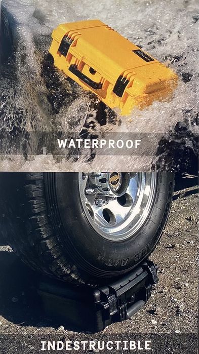 Mala para equipamentos profissionais Peli 1430 recheada de proteção