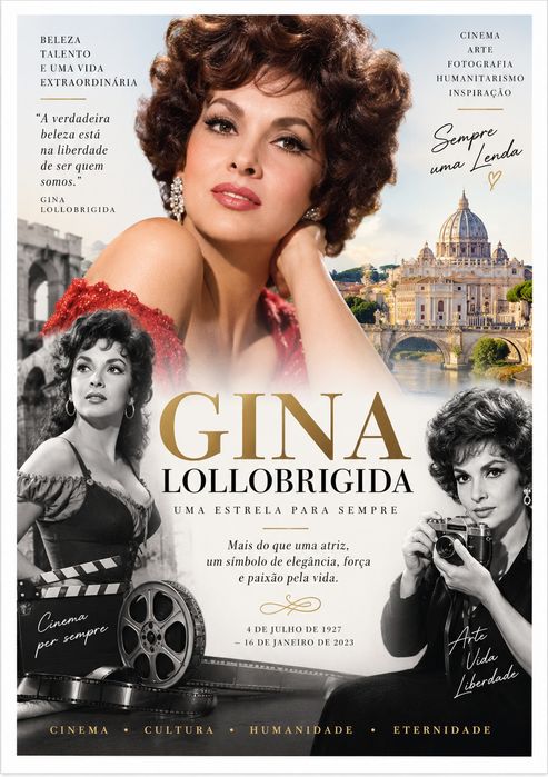 Posters novos Gina Lollobrigida