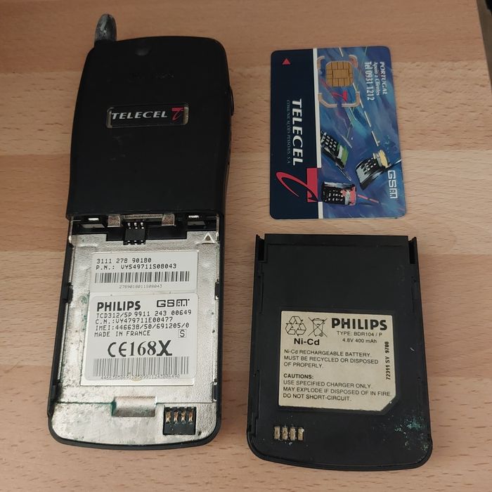 Telemóvel Philips fizz 1996