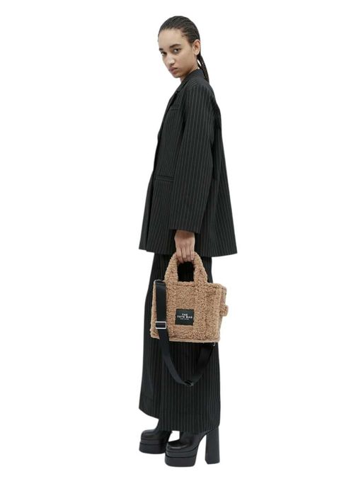 Сумка Marc Jacobs The Teddy Mini Tote Bag Beige \ Black