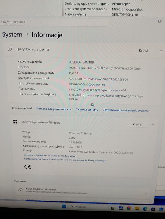 Zamienię lub sprzedam komputer bardzo dobry do gier